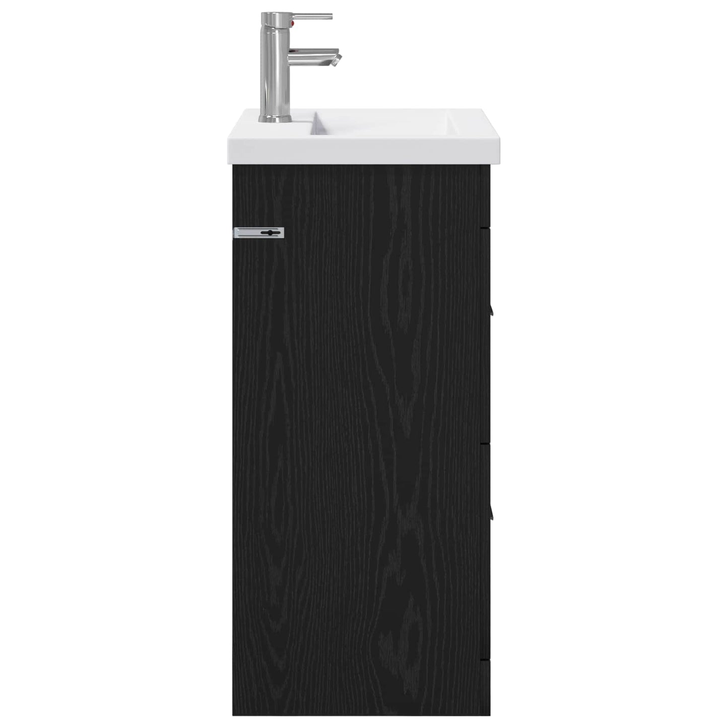 Baderomsinnredningssett Svart eik 61 x 40 x 84,5 cm