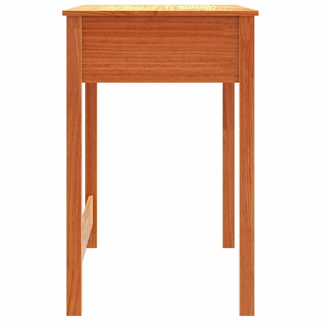 Skrivebord med skuff Max Brun 100 x 50 x 78 cm Massiv furu