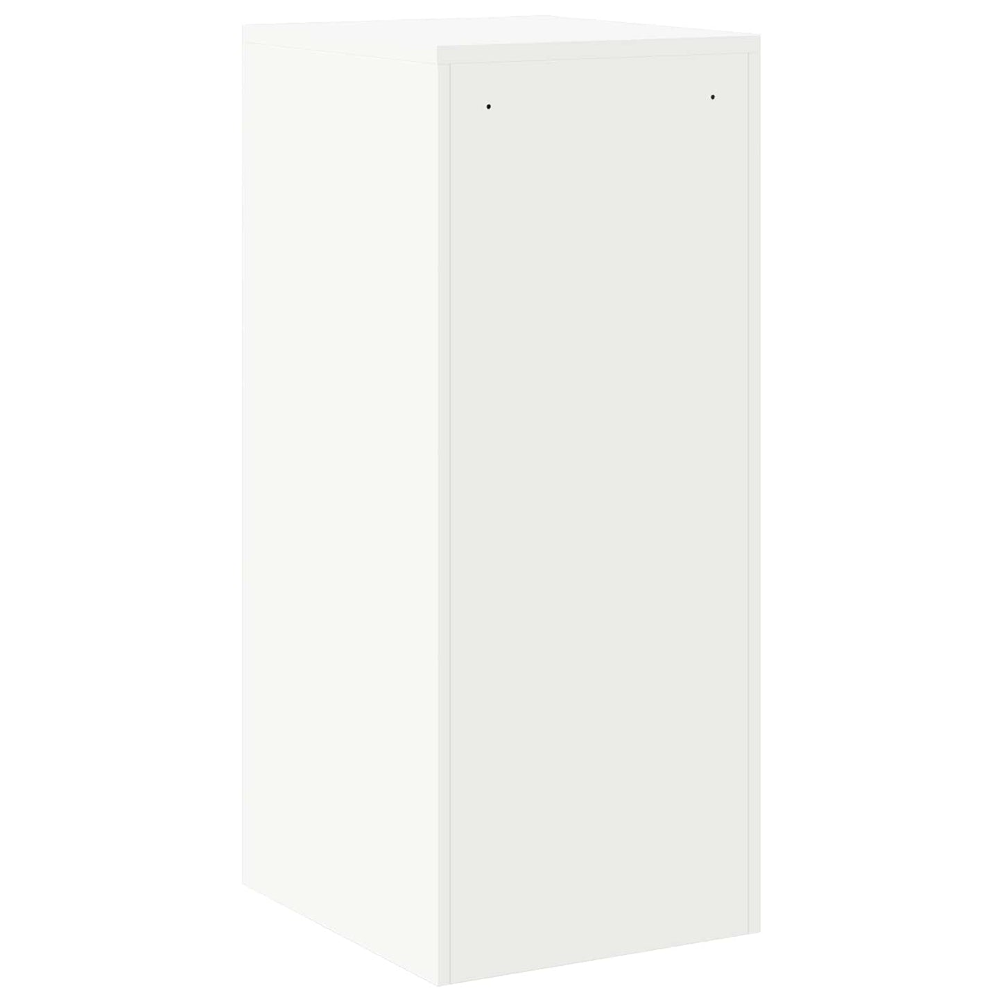 Arkivskap med skuff Hvit 44 x 50 x 106.5 cm Kaldvalsget Stål