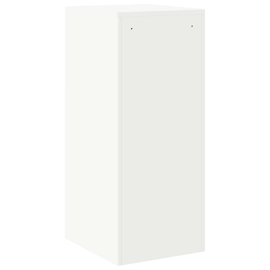 Arkivskap med skuff Hvit 44 x 50 x 106.5 cm Kaldvalsget Stål