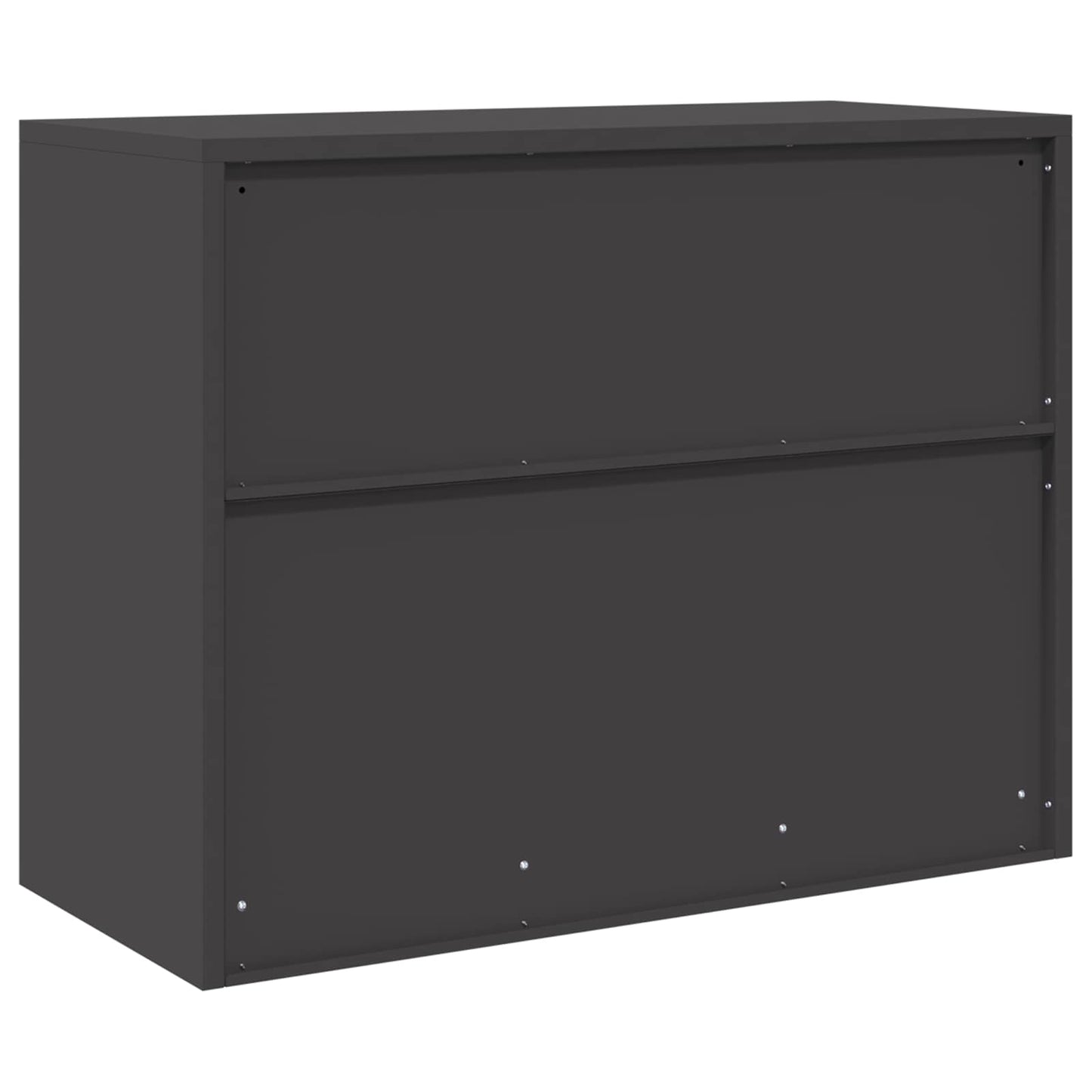 Oppbevaringsskap Svart 90 x 40 x 70 cm Stål