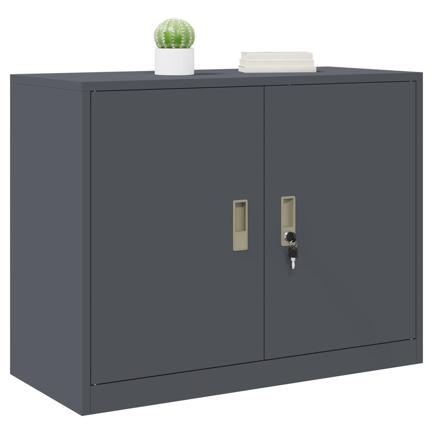 Oppbevaringsskap Antrasitt 90 x 40 x 70 cm Stål