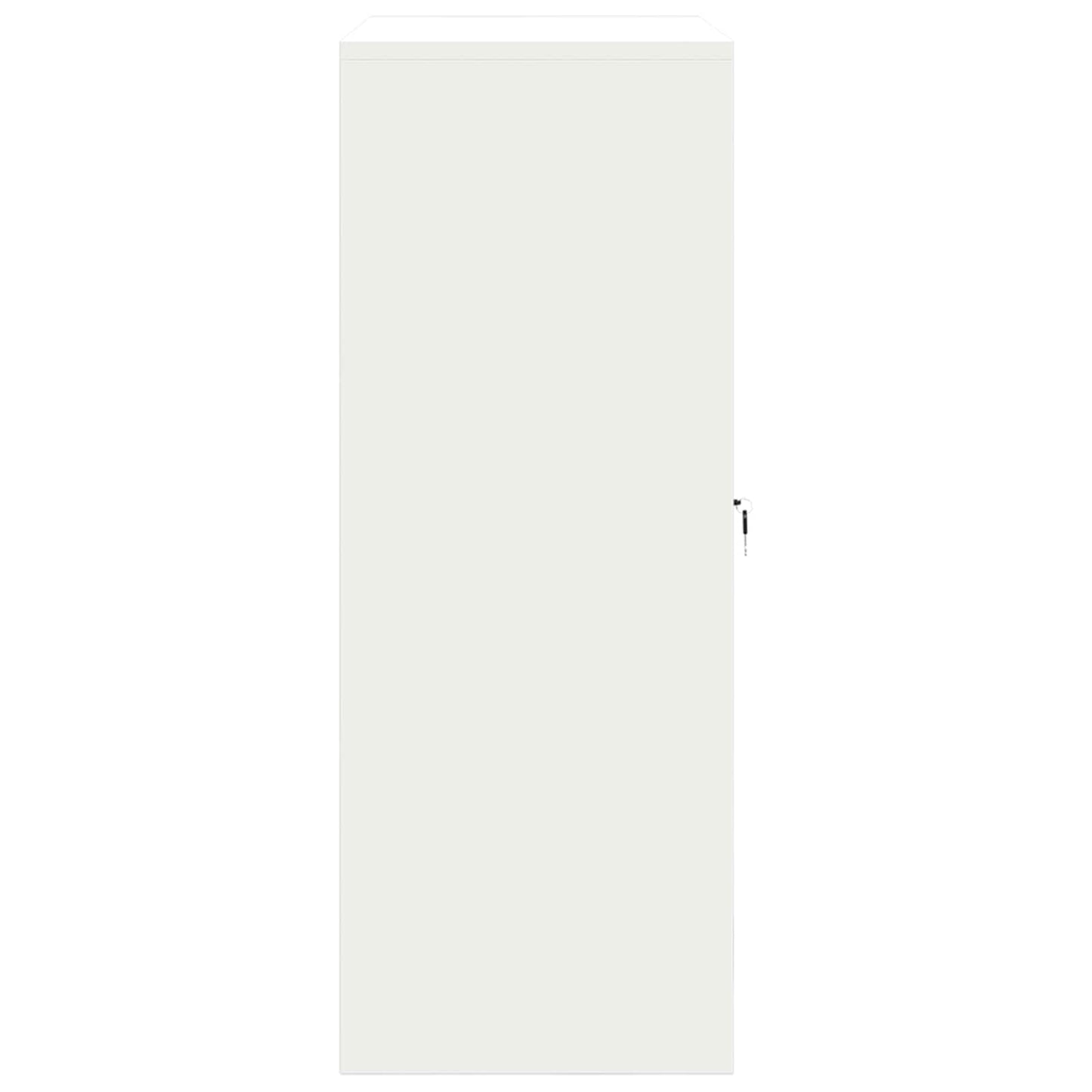 Oppbevaringsskap Hvit 90 x 40 x 105 cm Stål