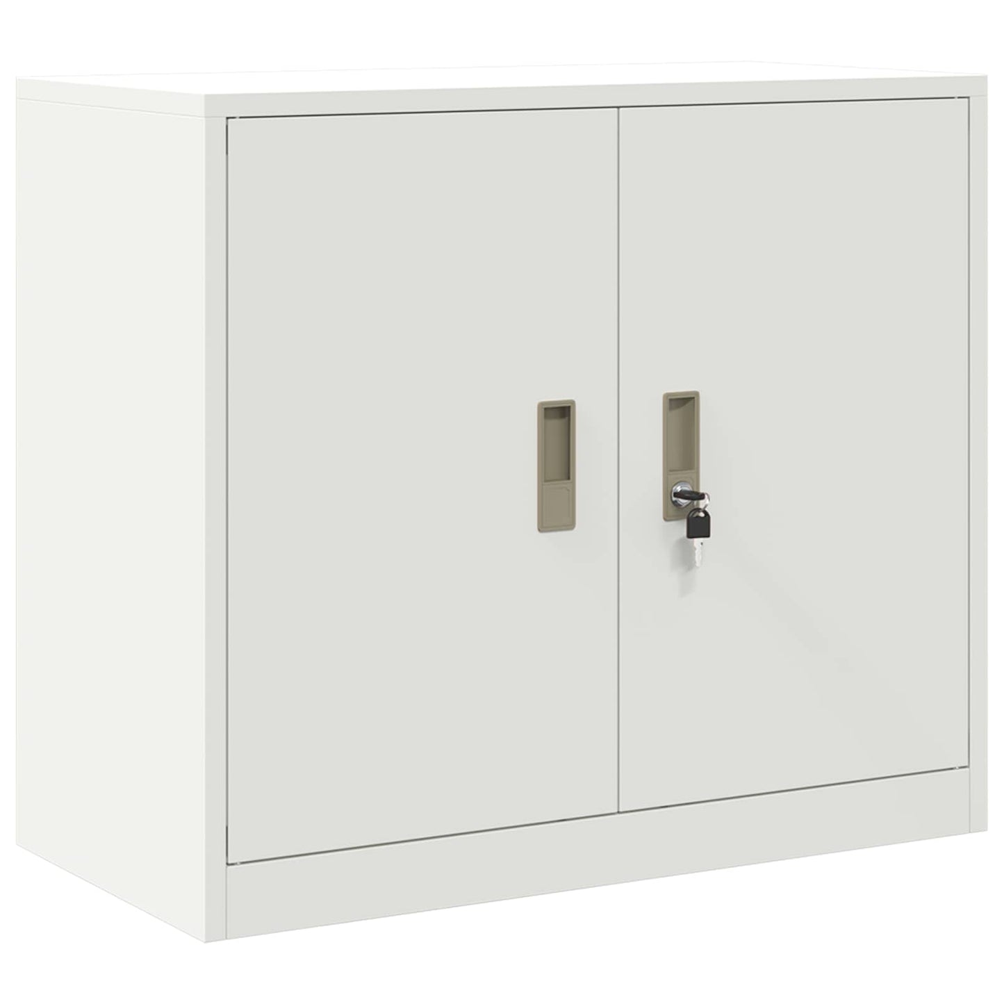 Oppbevaringsskap Hvit 80 x 40 x 70 cm Stål