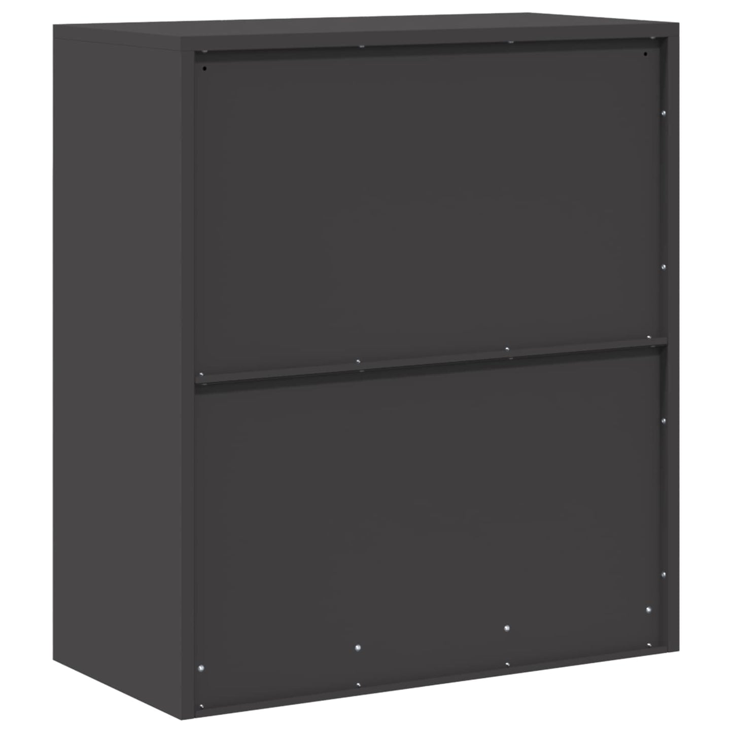 Oppbevaringsskap Svart 80 x 40 x 90 cm Stål