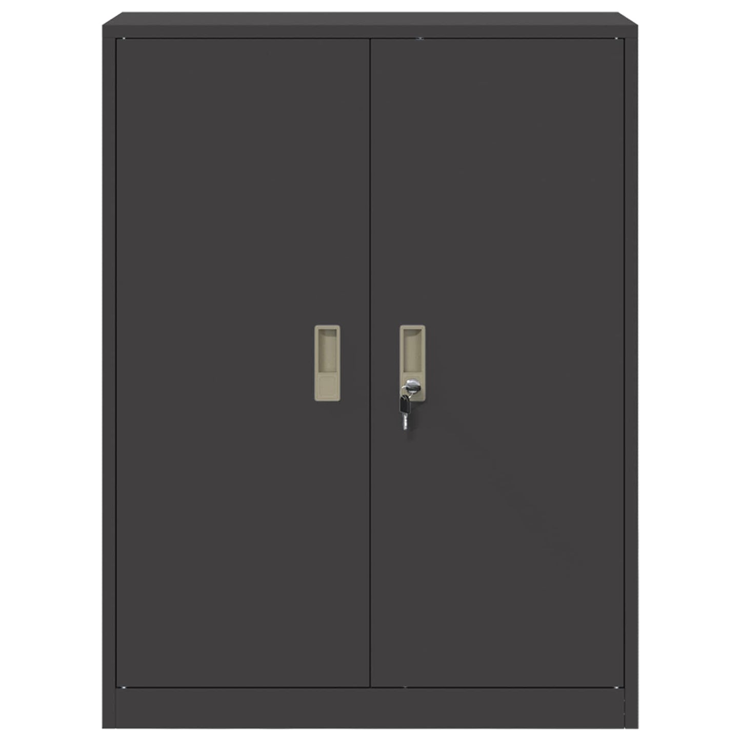 Oppbevaringsskap Svart 80 x 40 x 105 cm Stål