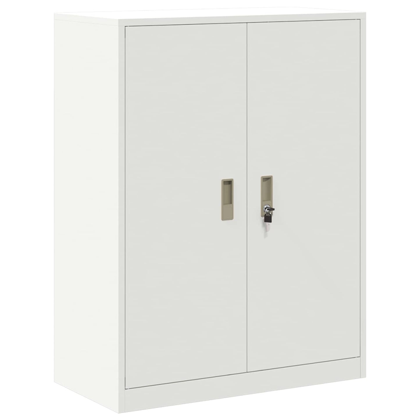 Oppbevaringsskap Hvit 80 x 40 x 105 cm Stål