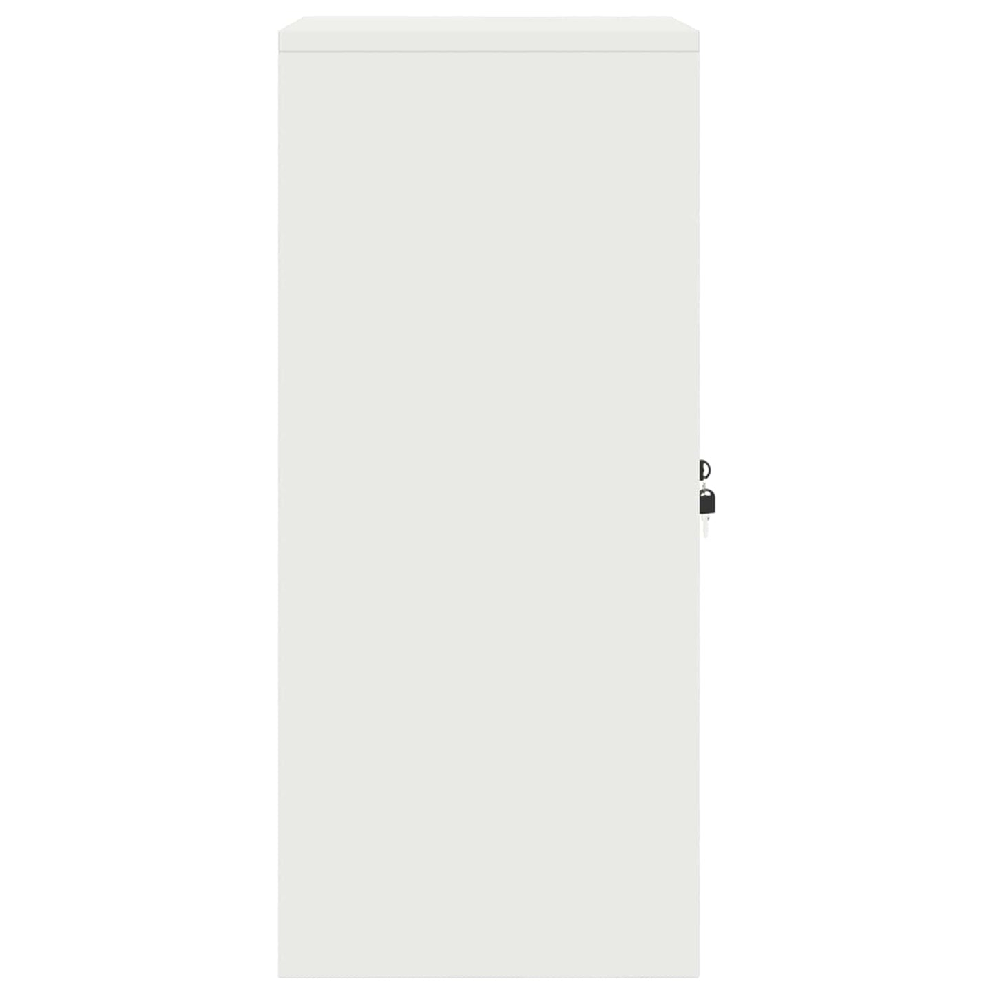 Oppbevaringsskap Hvit 60 x 40 x 90 cm Stål