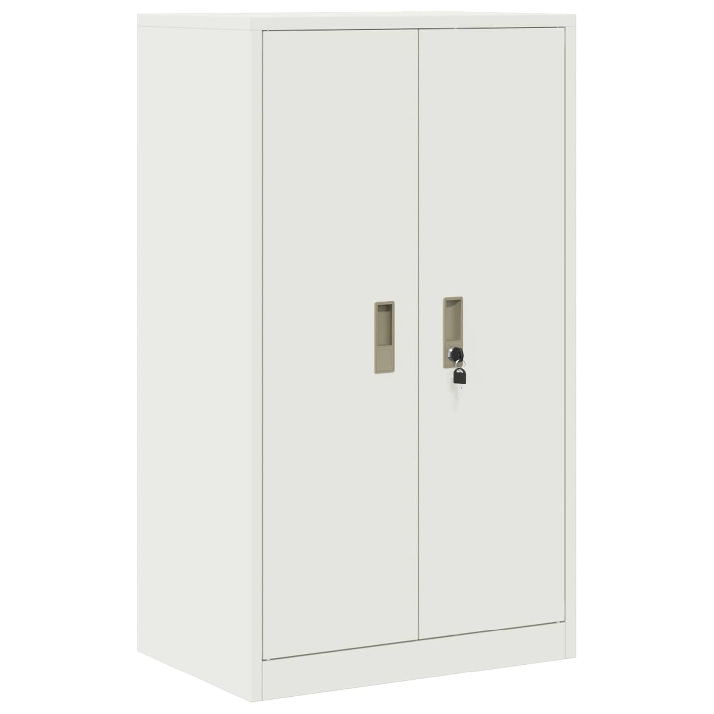 Oppbevaringsskap Hvit 60 x 40 x 105 cm Stål