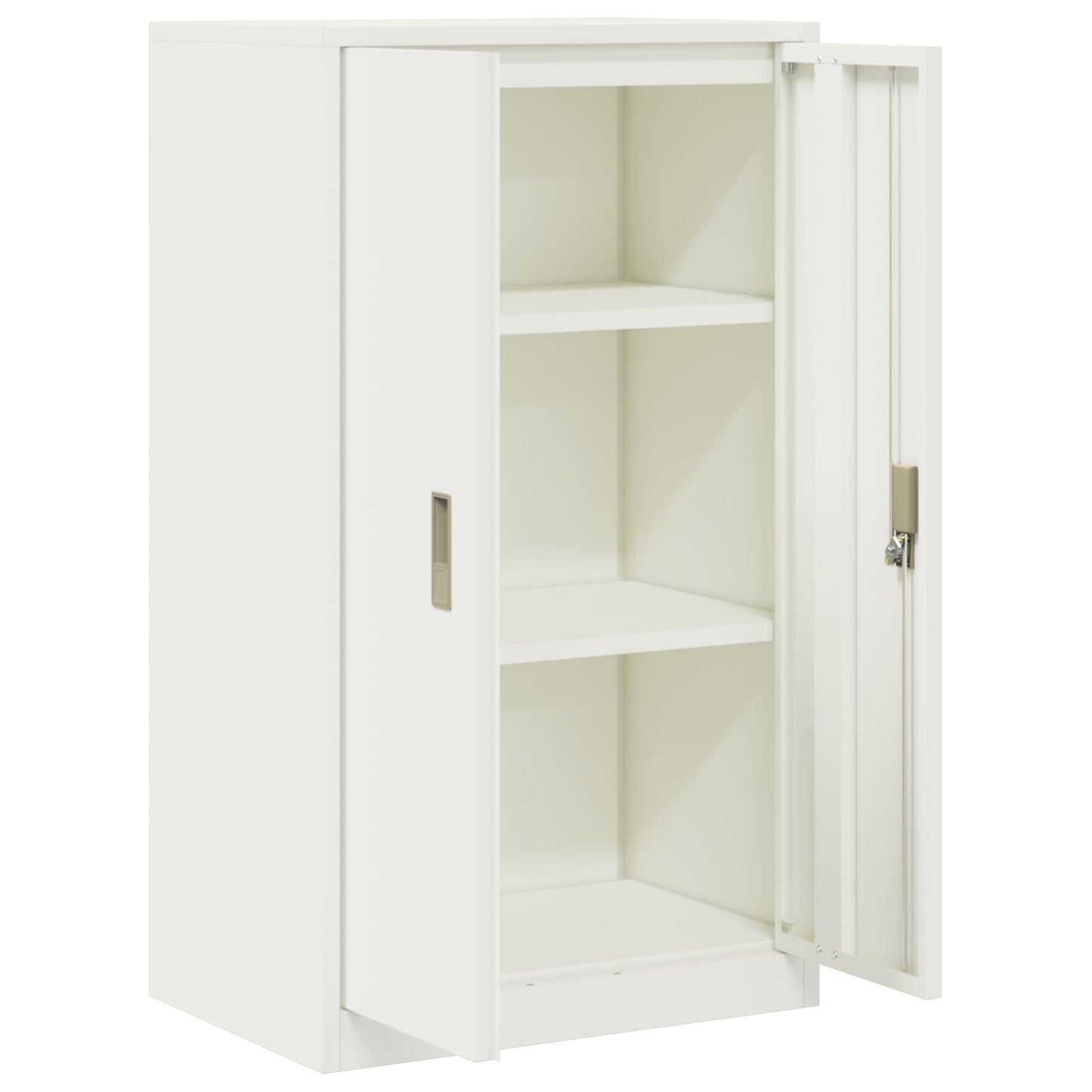 Oppbevaringsskap Hvit 60 x 40 x 105 cm Stål