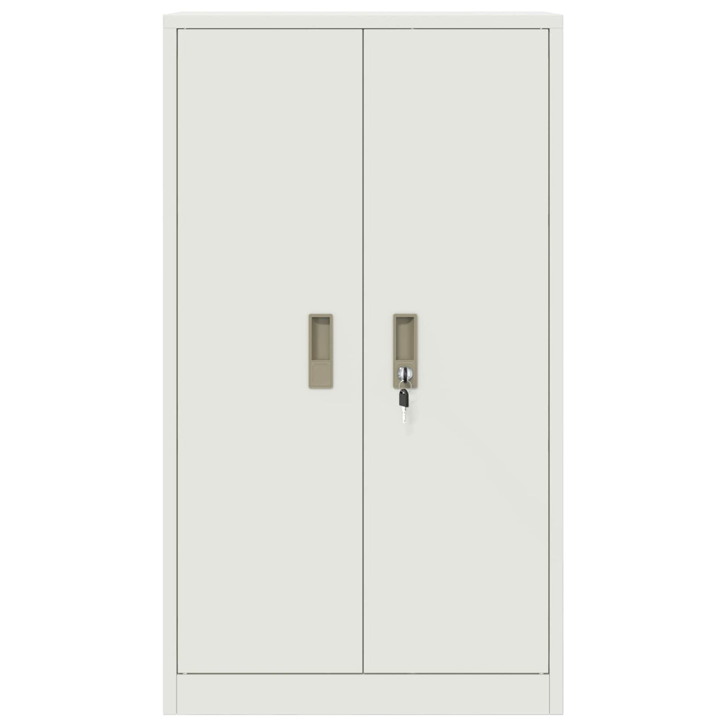 Oppbevaringsskap Hvit 60 x 40 x 105 cm Stål
