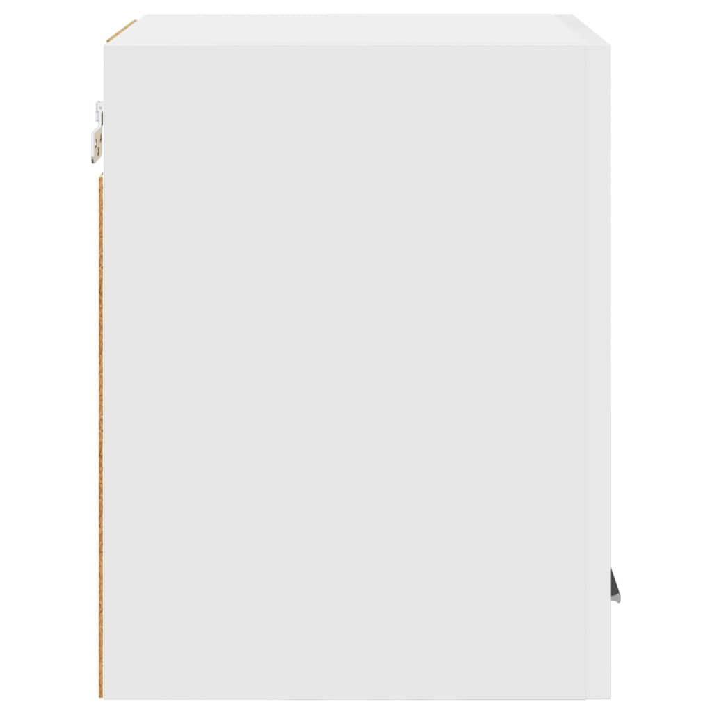 Hengende skap med dør 2 pcs Hvit 30 x 31 x 40 cm Konstruert tre