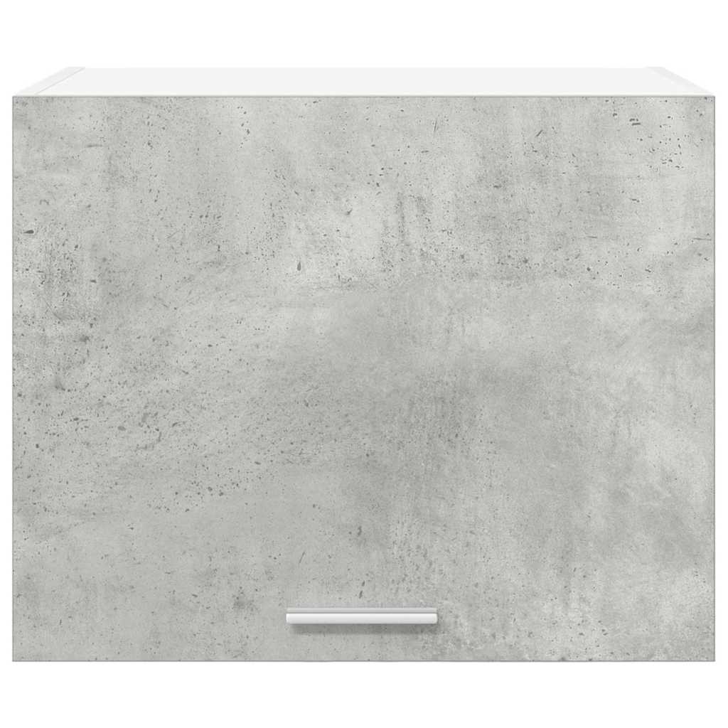 Hengende skap med dør 2 pcs Betonggrå og hvit 50 x 31 x 40 cm