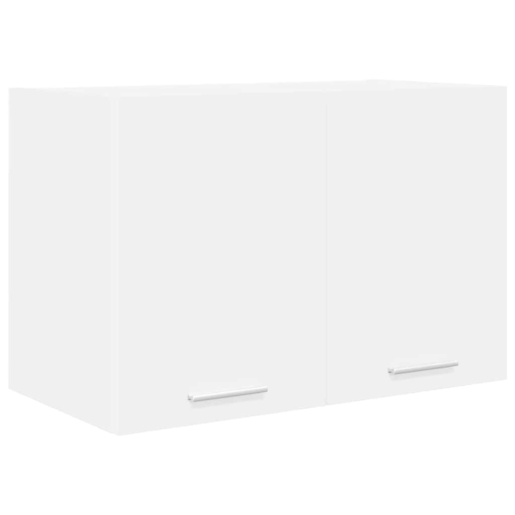 Hengende skap med dør 2 pcs Hvit 60 x 31 x 40 cm Konstruert tre
