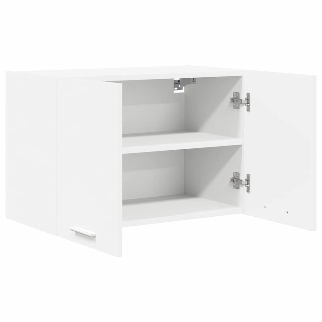 Hengende skap med dør 2 pcs Hvit 60 x 31 x 40 cm Konstruert tre