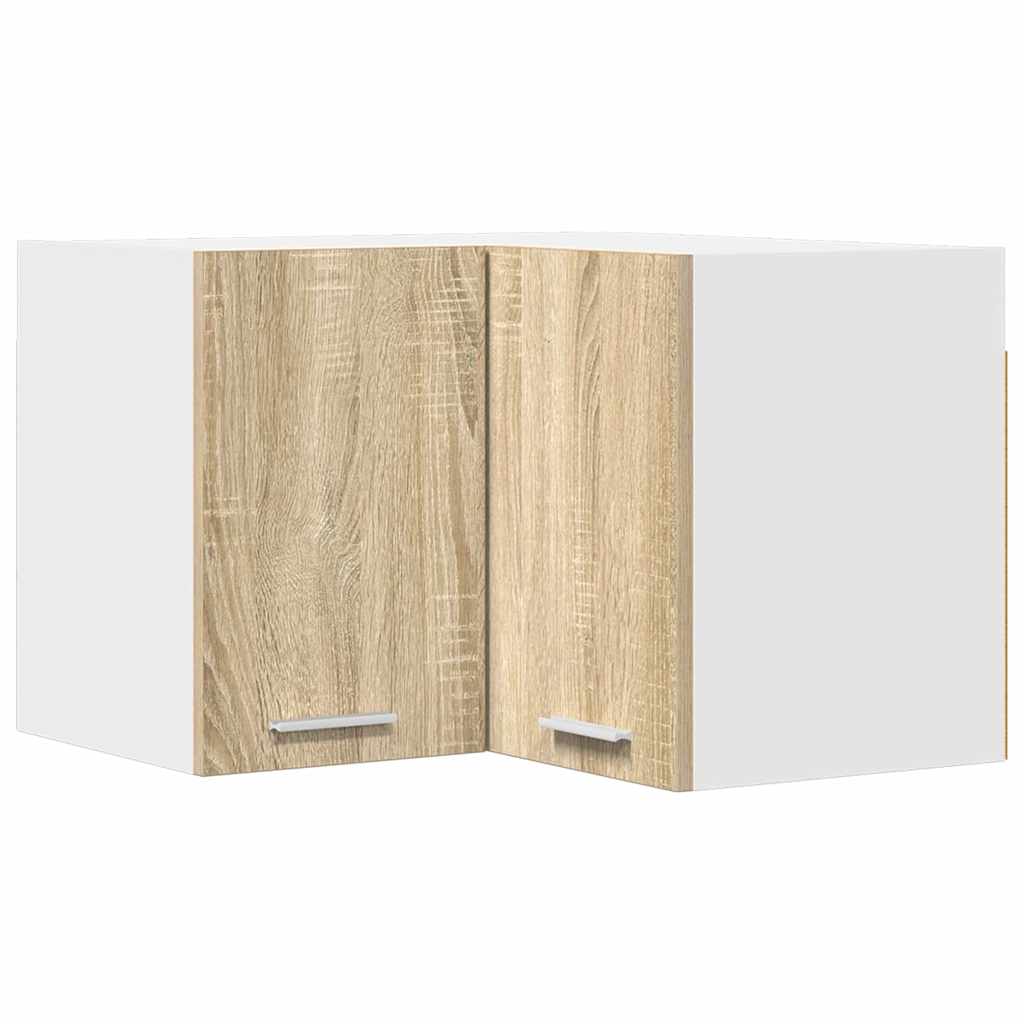 Hengende skap Sonoma eik og hvit 57 x 57 x 40 cm Konstruert tre