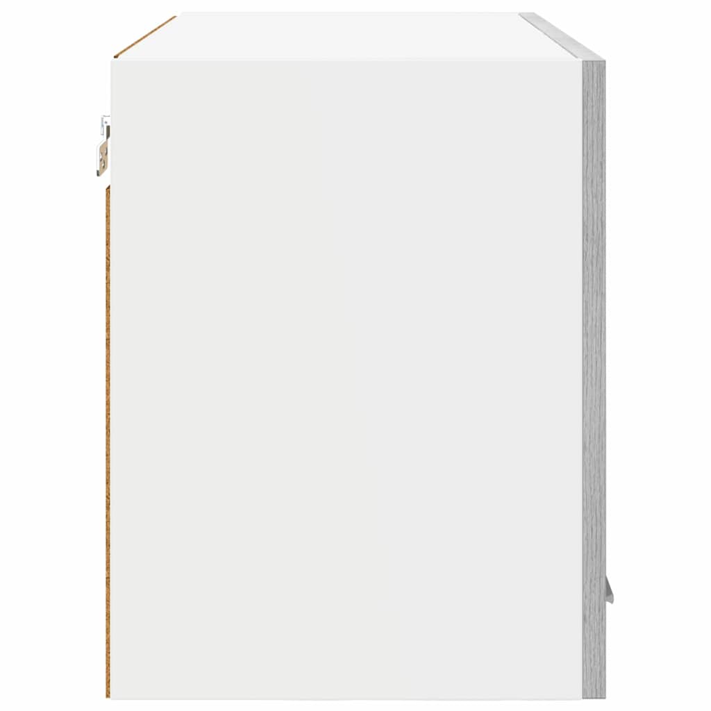 Hengende skap 2 pcs Grå Sonoma 60 x 31 x 40 cm Konstruert tre