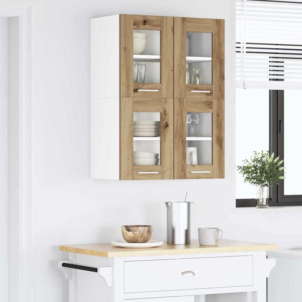 Hengende skap med dør Riga 2 pcs Artisan Eik 60 x 31 x 40 cm