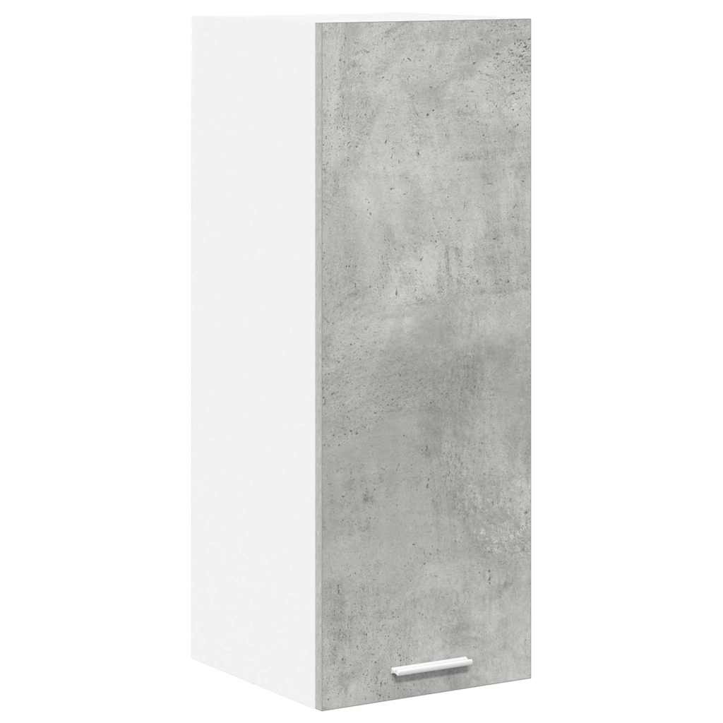 Hengende skap Betonggrå og hvit 30 x 31 x 80 cm Konstruert tre