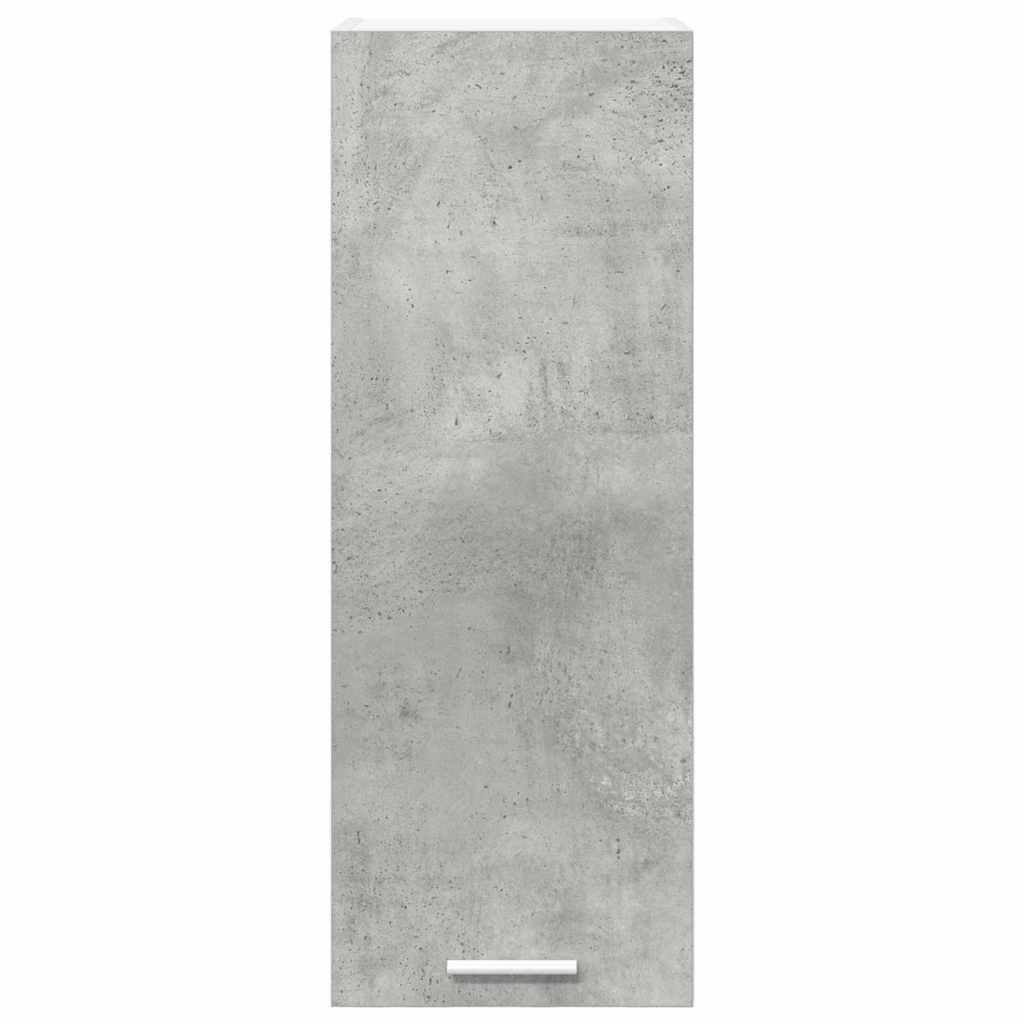 Hengende skap Betonggrå og hvit 30 x 31 x 80 cm Konstruert tre