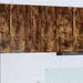Hengende skap Riga 2 pcs Røkt eik og hvit 30 x 31 x 80 cm