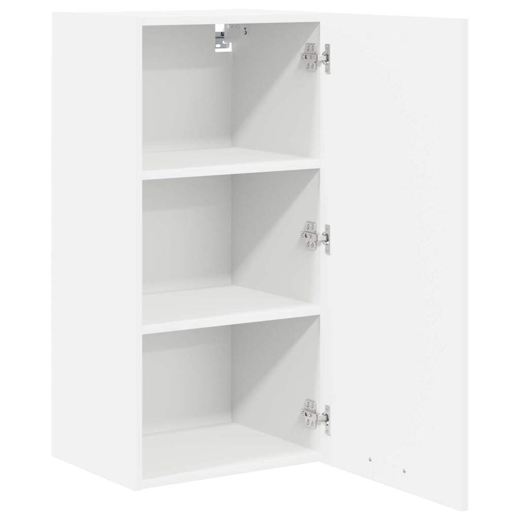 Hengende skap med lagring Hvit 40 x 31 x 80 cm Konstruert tre