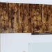 Hengende skap Røkt eik og hvit 40 x 31 x 80 cm Konstruert tre
