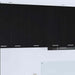 Hengende skap Svart eik og hvit 50 x 31 x 80 cm Konstruert tre