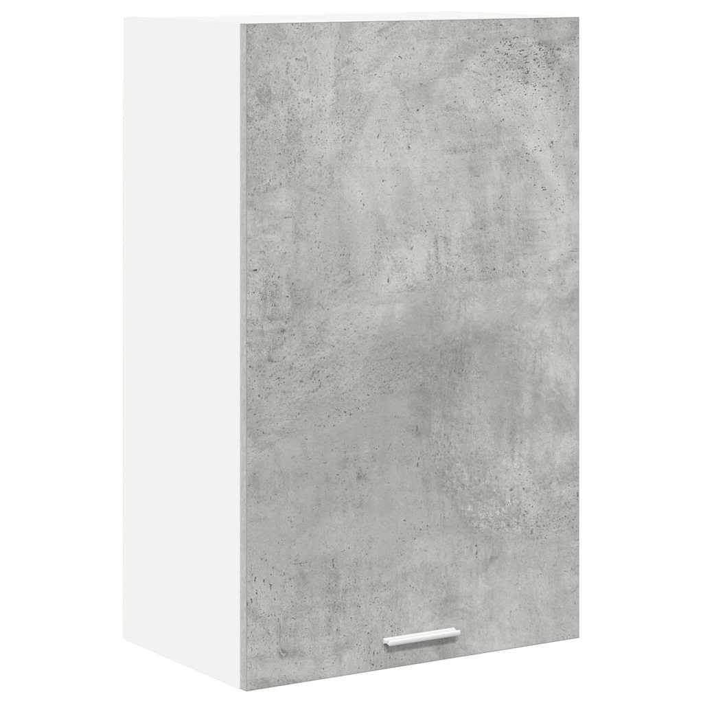 Hengende skap Betonggrå og hvit 50 x 31 x 80 cm Konstruert tre