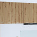 Hengende skap med lagring Artisan eik og hvit 50 x 31 x 80 cm