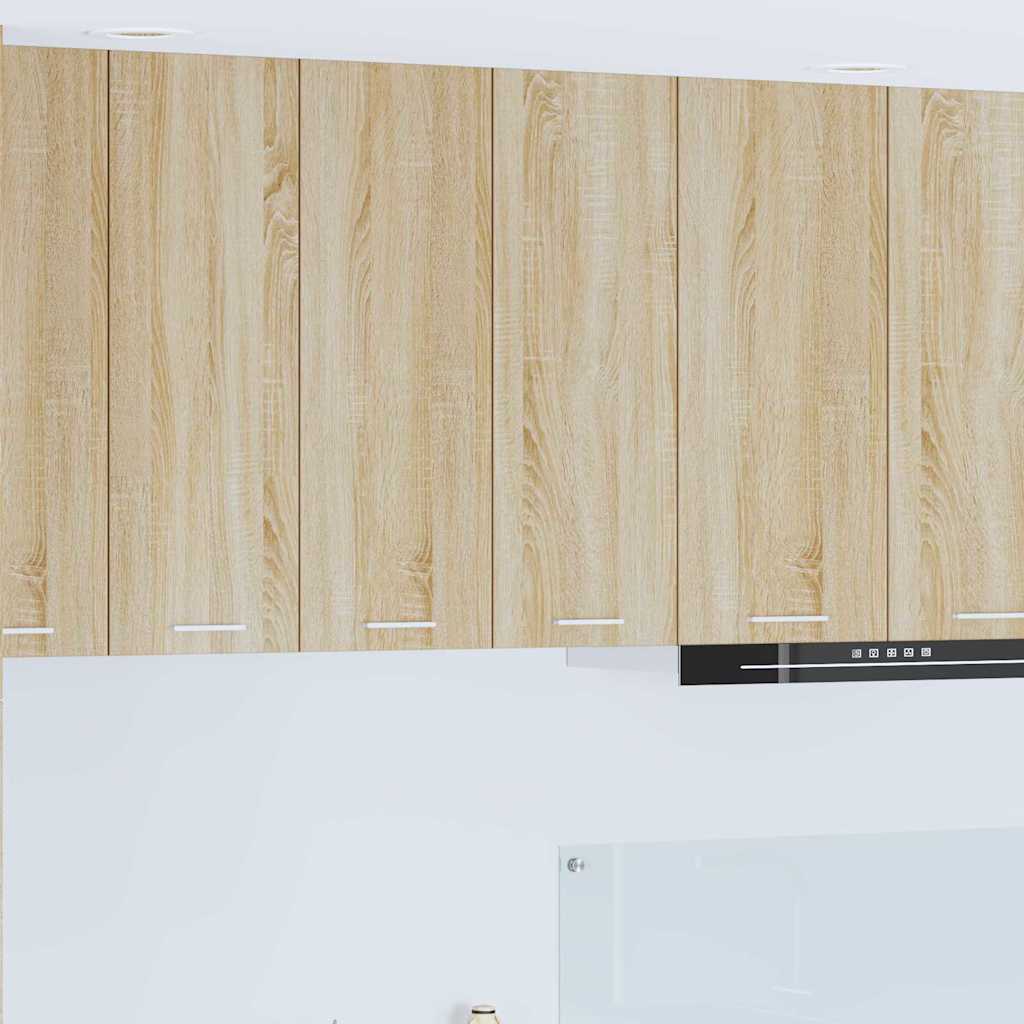 Hengende skap med dør Sonoma eik 60 x 31 x 80 cm Konstruert tre