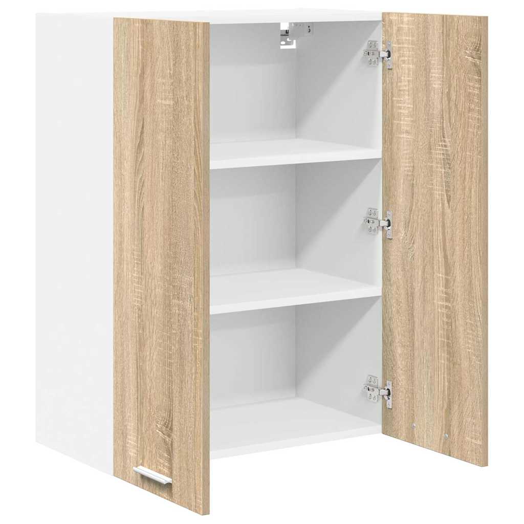 Hengende skap med dør Sonoma eik 60 x 31 x 80 cm Konstruert tre