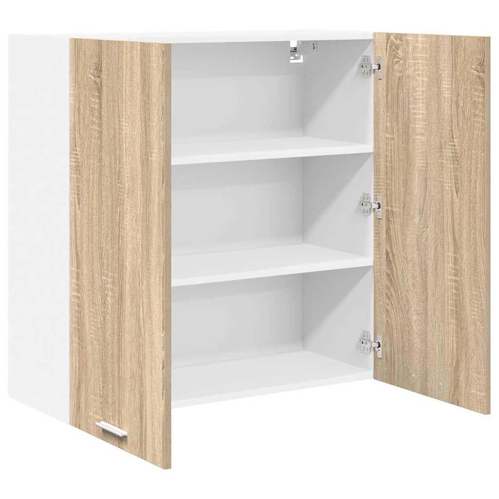 Hengende skap med dør Sonoma eik 80 x 31 x 80 cm Konstruert tre