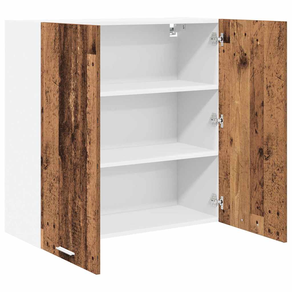 Hengende skap Gammelt tre 80 x 31 x 80 cm Konstruert tre