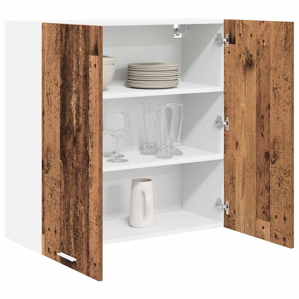 Hengende skap Gammelt tre 80 x 31 x 80 cm Konstruert tre