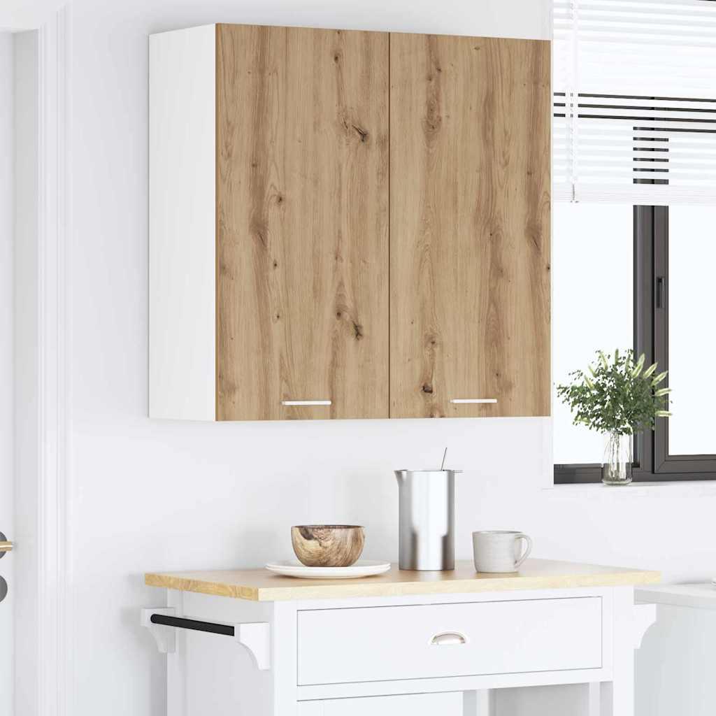 Hengende skap Artisan Eik 80 x 31 x 80 cm Konstruert tre