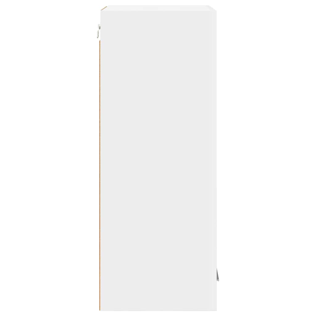 Hengende skap med lagring Hvit 40 x 31 x 80 cm Konstruert tre
