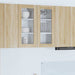 Hengende skap med dør Sonoma eik 40 x 31 x 80 cm Konstruert tre