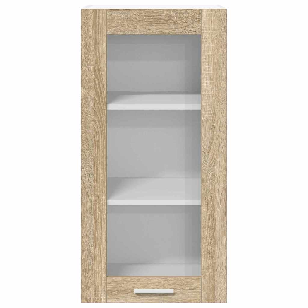 Hengende skap med dør Sonoma eik 40 x 31 x 80 cm Konstruert tre