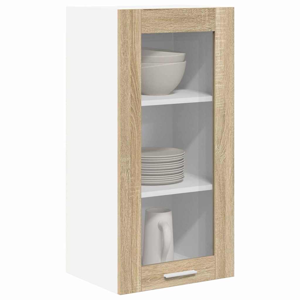 Hengende skap med dør Sonoma eik 40 x 31 x 80 cm Konstruert tre