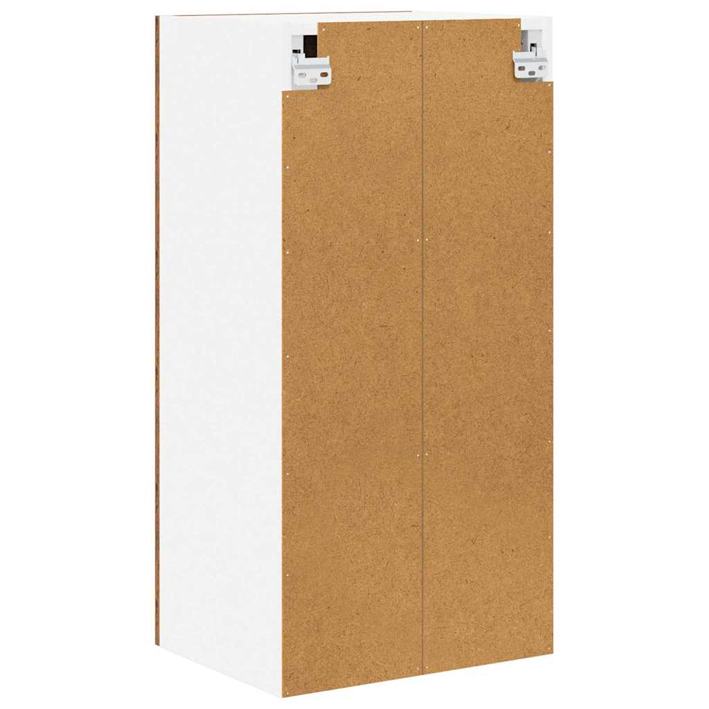 Hengende skap 2 pcs Gammelt tre 40 x 31 x 80 cm Konstruert tre