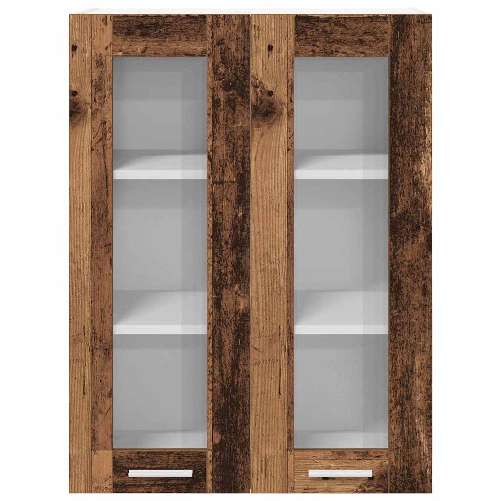 Hengende skap Gammelt tre 60 x 31 x 80 cm Konstruert tre