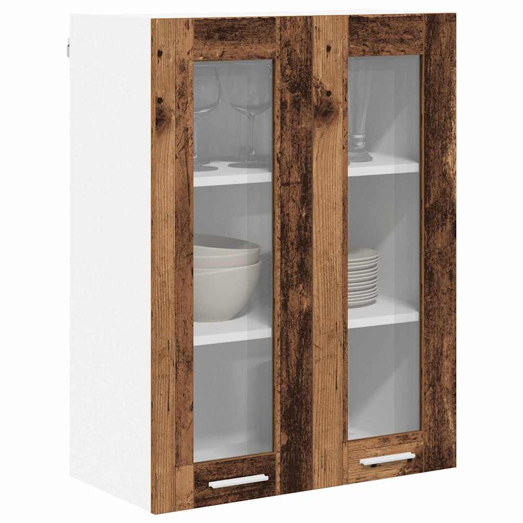 Hengende skap Gammelt tre 60 x 31 x 80 cm Konstruert tre