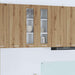 Hengende skap Riga Artisan Eik 60 x 31 x 80 cm Konstruert tre