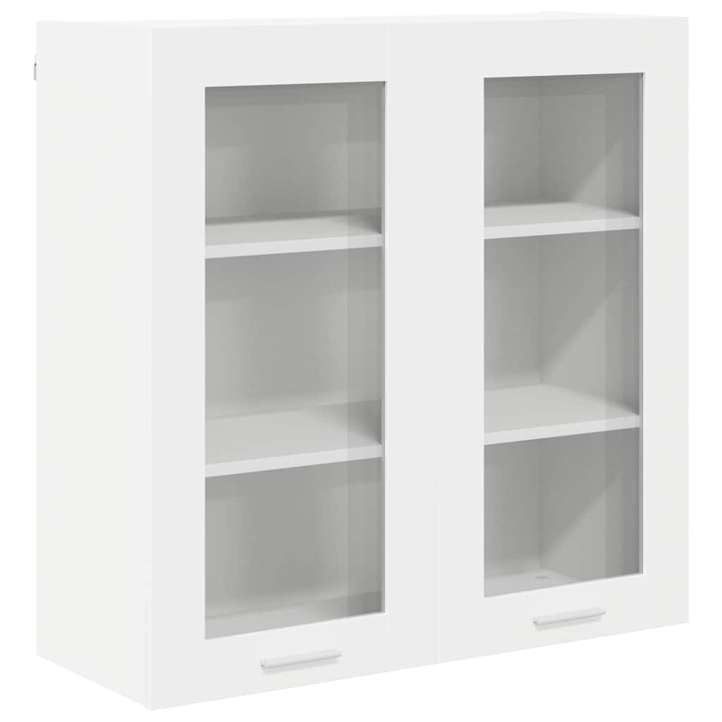 Hengende skap med lagring Hvit 80 x 31 x 80 cm Konstruert tre