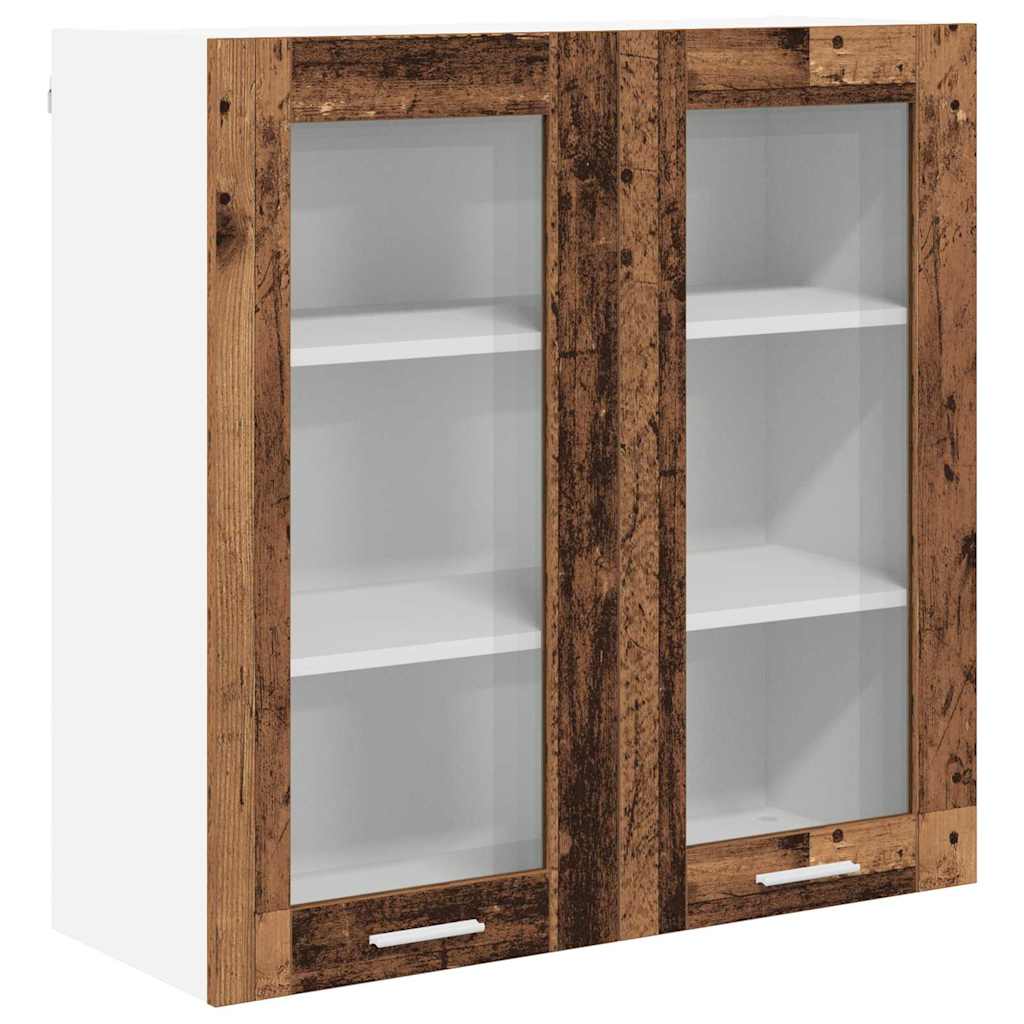Hengende skap Gammelt tre 80 x 31 x 80 cm Konstruert tre