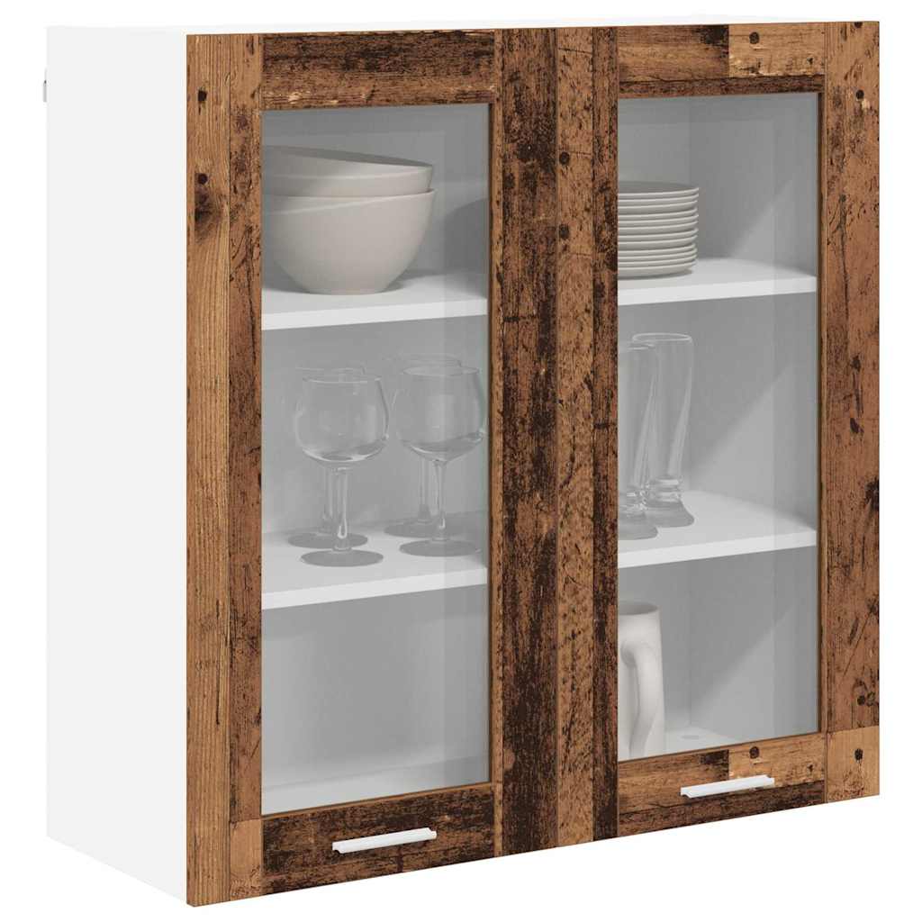 Hengende skap Gammelt tre 80 x 31 x 80 cm Konstruert tre