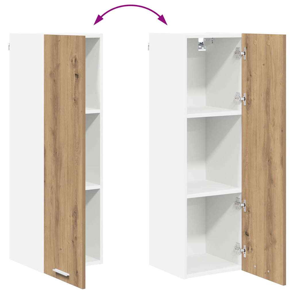 Hengende skap Artisan Eik 30 x 31 x 100 cm Konstruert tre