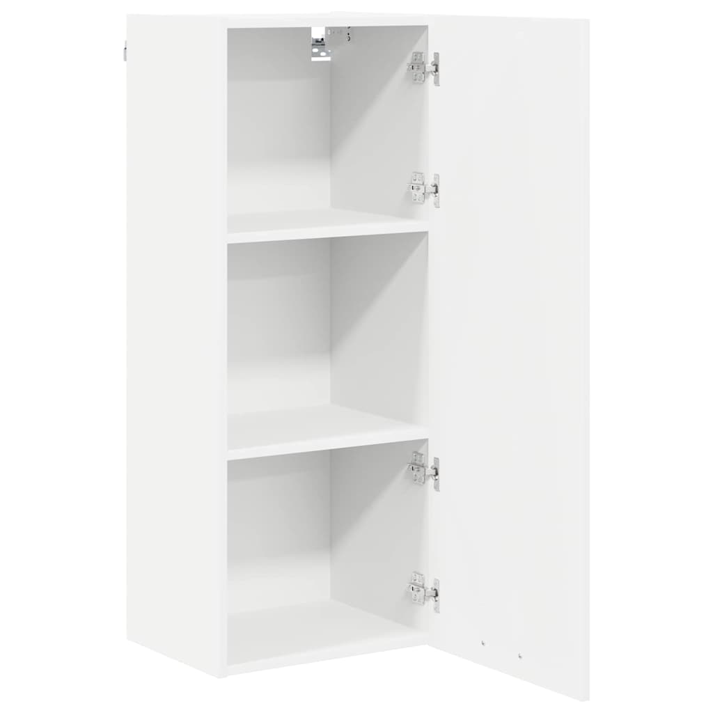 Hengende skap med lagring Hvit 40 x 31 x 100 cm Konstruert tre