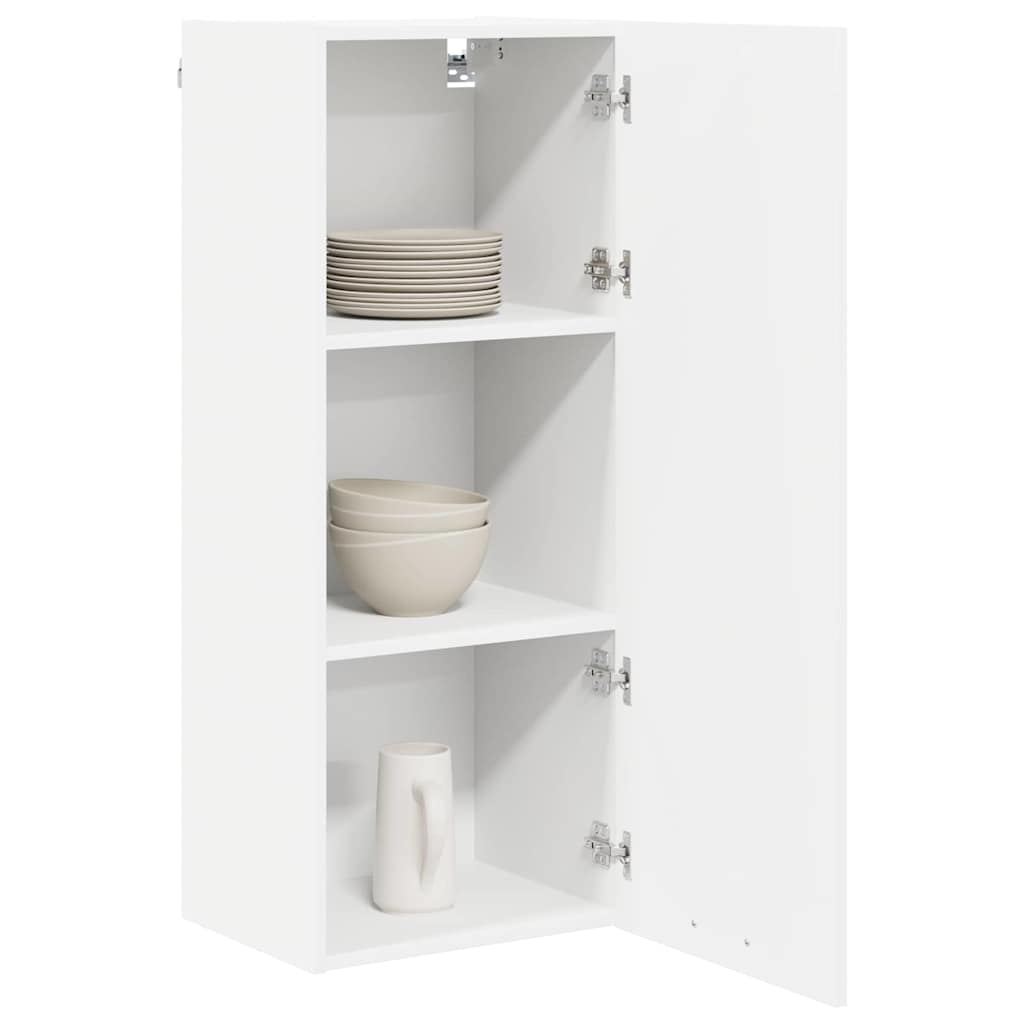 Hengende skap med lagring Hvit 40 x 31 x 100 cm Konstruert tre